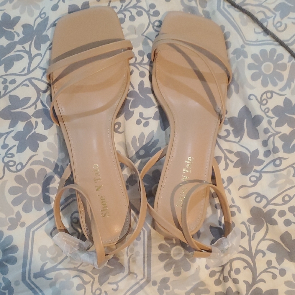 Kate Spade (Look Alike) Tan Strappy Sandals